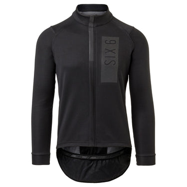 Merino regenjas six6 heren zwart