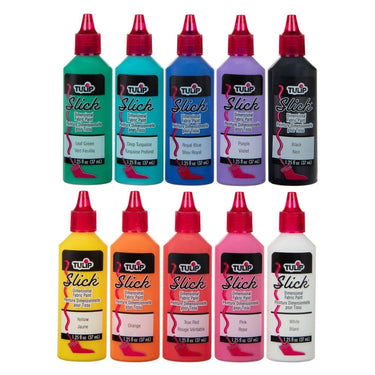 Tulip • 3d textielverf 37ml rainbow color collection 10st.