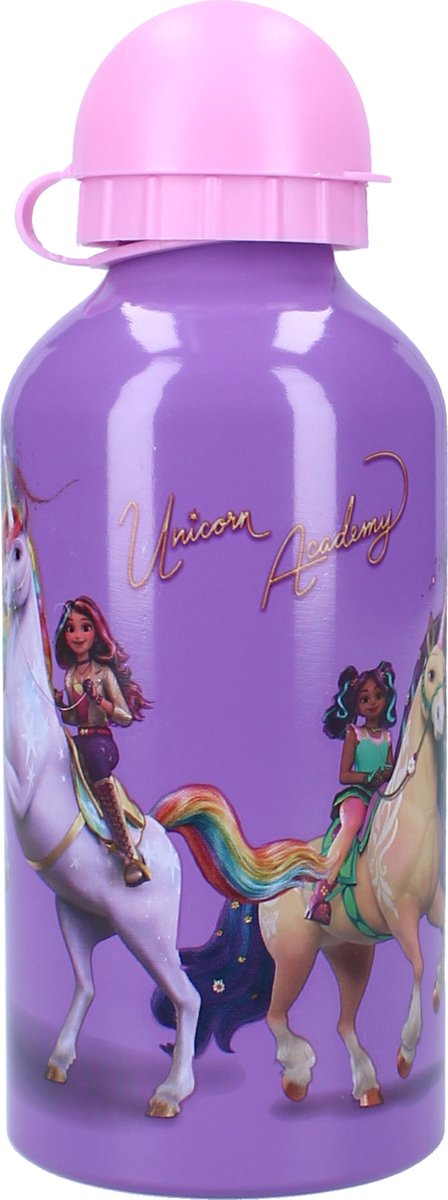 Load image into Gallery viewer, Vadobag unicorn academy - schoolbeker en drinkfles - paars - 500ml
