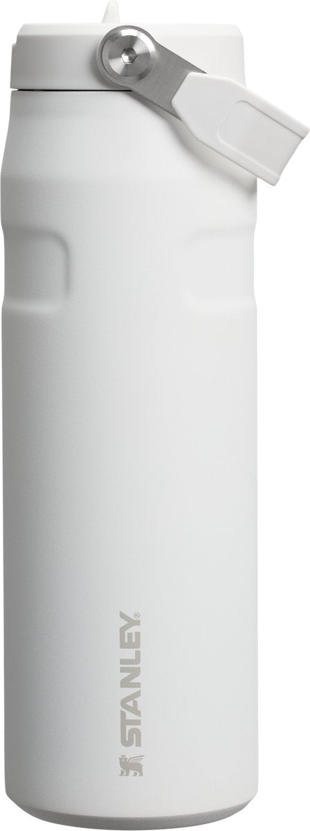 Stanley flip straw 2.0 waterfles met rietje 0.7l - 10 uur koud - 2 dagen koud met ijs - roestvrijstalen drinkfles - bpa vrij - lekvrij - vaatwasserbestendig - frost