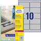 Ultra-sterke etiketten avery zweckform l6012 mat zilver
