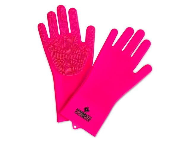Load image into Gallery viewer, Muc-off schrobhandschoen pink
