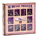 Eureka breinpuzzelset paars, 10st.