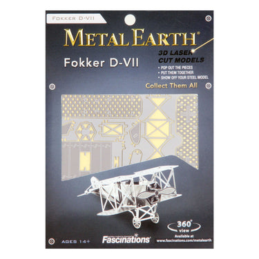 Eureka metal earth fokker d-vii
