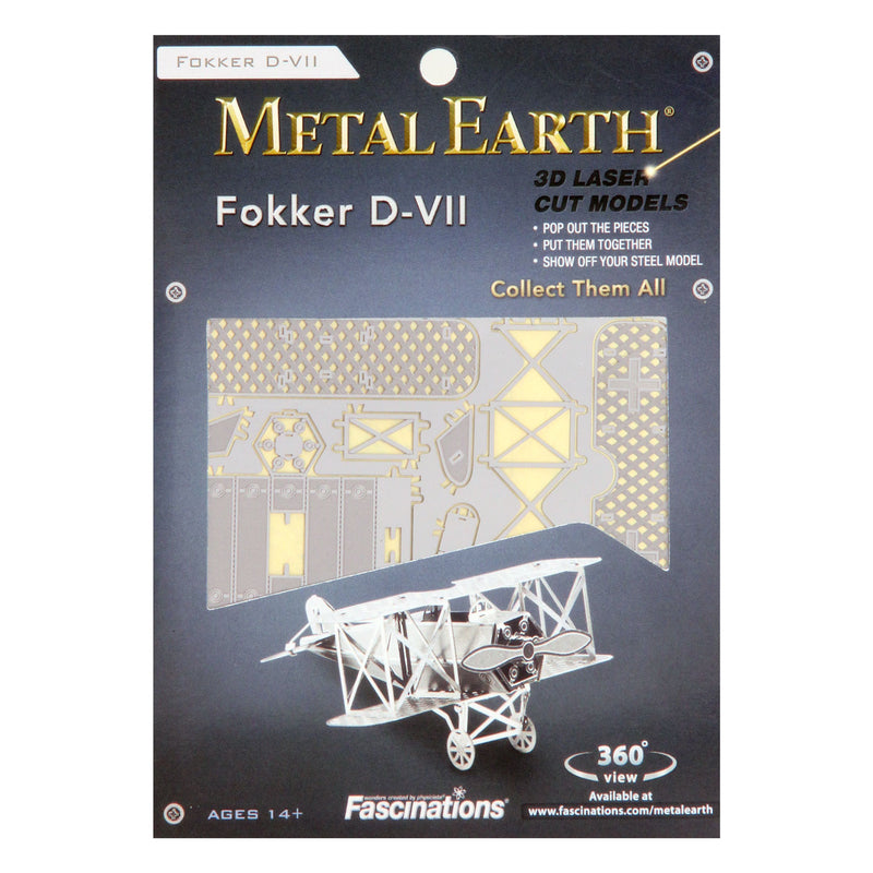 Load image into Gallery viewer, Eureka metal earth fokker d-vii
