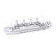 Eureka metal earth titanic ship zilver editie