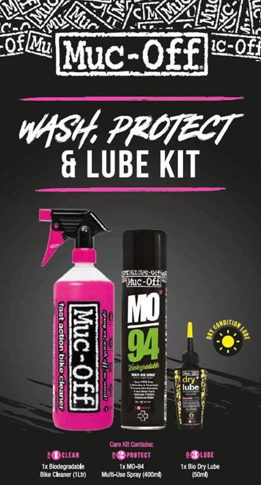 Load image into Gallery viewer, Muc-off wash protect lube kit (dry lube version)
