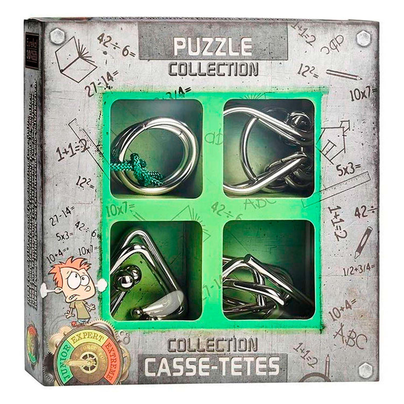 Load image into Gallery viewer, Eureka metalen breinpuzzels junior, 4st.
