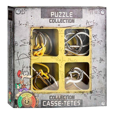 Eureka metalen breinpuzzels expert, 4st.