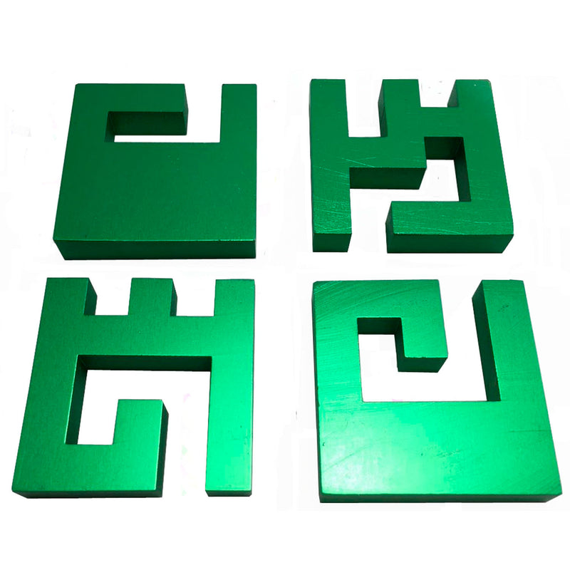 Load image into Gallery viewer, Eureka breinpuzzel metaal in blik - hashtag **
