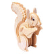 Eureka gepetto's workshop houten bouwpakket 3d - eekhoorn