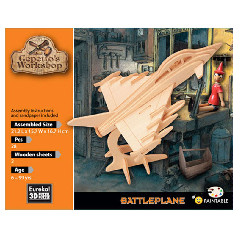 Load image into Gallery viewer, Eureka gepetto's workshop houten bouwpakket 3d - straaljager
