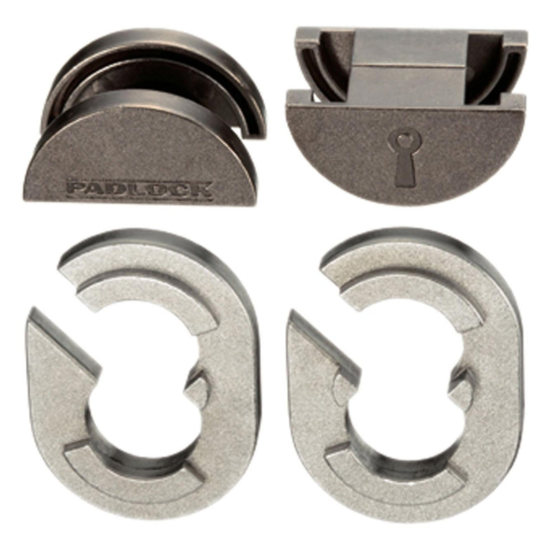 Load image into Gallery viewer, Eureka huzzle cast breinpuzzel - padlock*****

