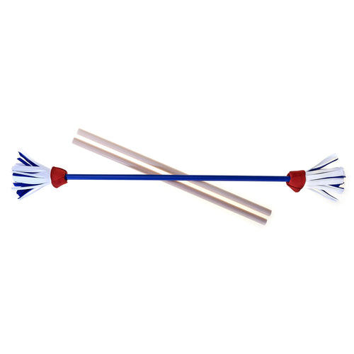 Eureka jongleer flower stick - blauw