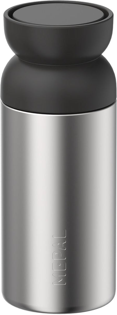Mepal isoleer koffiebeker ellipse - 350 ml - houdt dranken 4 uur warm en 6 uur koud - koffiebekers to go - vaatwasmachinebestendig - nordic black