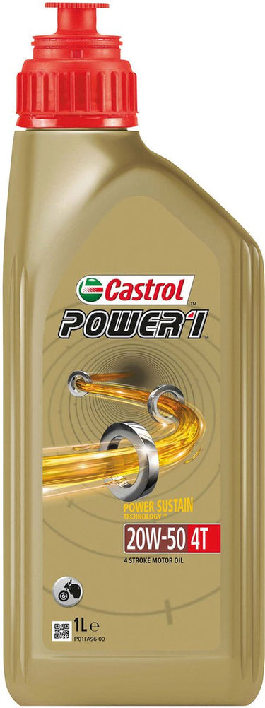 Castrol motorolie power rs 4t 20w-50 1 liter