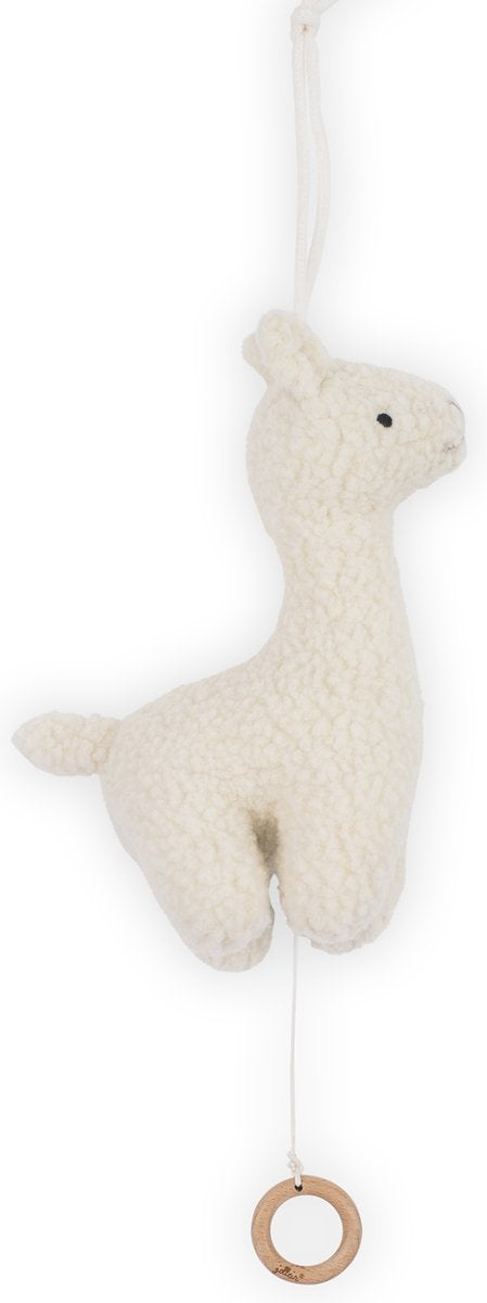Jollein - muziekhanger lama (off-white) - muziekhanger baby