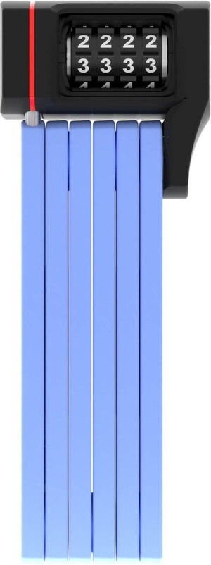 Abus fietsslot vouwslot - ugrip bordo™ 5700c - security level 7 - blauw - 80 cm - geschikt voor elektrische fietsen en stadsfietsen