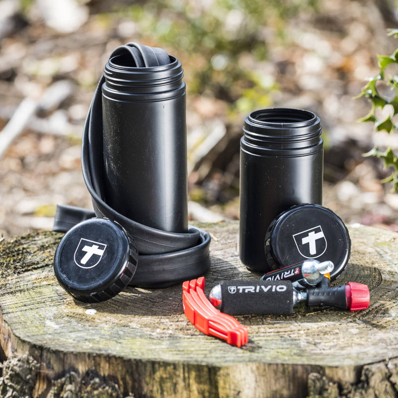 Load image into Gallery viewer, Trivio - gereedschapsbidon tool bottle zwart 450ml
