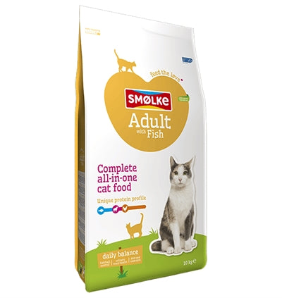 Load image into Gallery viewer, Smolke Cat adult fish rice
