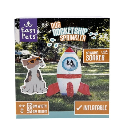 Load image into Gallery viewer, Easypets summer rocketship sprinkler
