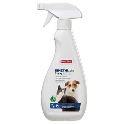 Beaphar dimethicare spray hond kat tegen vlooien en teken