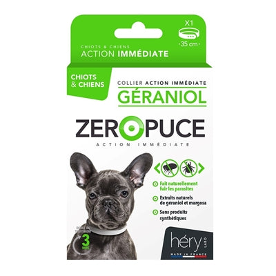 Load image into Gallery viewer, Martin hery zeropuce vlooienband hond geraniol zonder chemicalien
