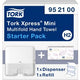 Handdoek dispenser tork 952100 plastic wit