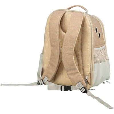 Load image into Gallery viewer, Trixie hondentas rugtas willow beige bruin
