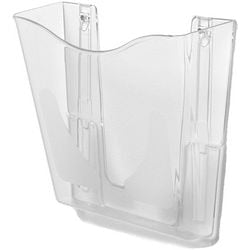 Deflecto toonbankdisplay archivo 2000 archiplay voor aan de muur transparant din a4 polyestyreen