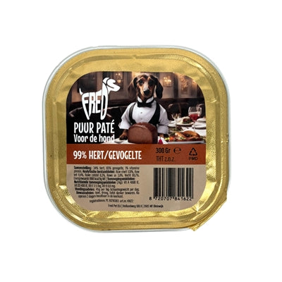 Load image into Gallery viewer, Freds kuipje hond puur hert gevogelte
