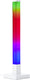 Brilliant neele - tafellamp - 50 cm - led 3w - rgb - dimbaar - muzieksensor - afstandsbediening - wit