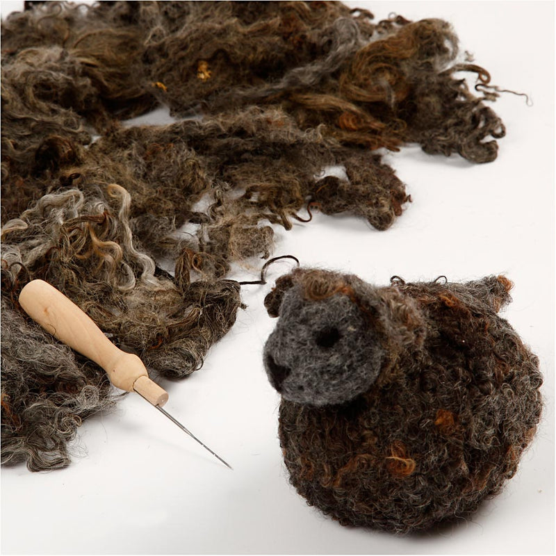 Load image into Gallery viewer, Https: www.cchobby.nl curly-locks-donkergrijs-100-gr-1-bol
