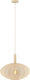 Lucide corina - hanglamp - ø 50 cm - 1xe27 - beige - japandi