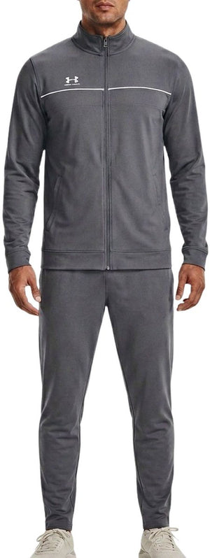 Under armour ua m challenger tracksuit-gry heren trainingspak - castlerock - wit xxl