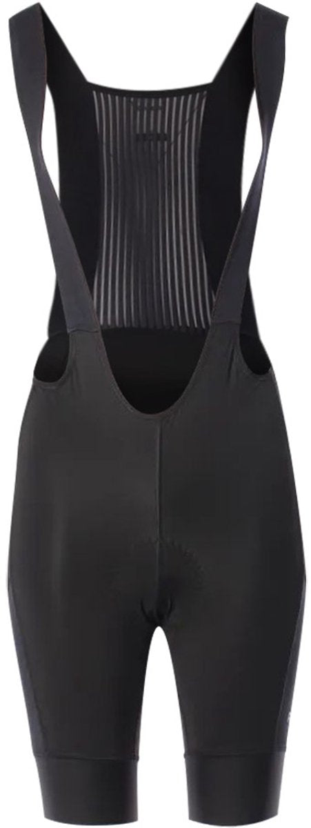 Agu venture - bibshort - gravel fietsbroek - dames - zwart - m - met zeem - mesh zijzakken - elastische bretels - 75 mm manchetten m