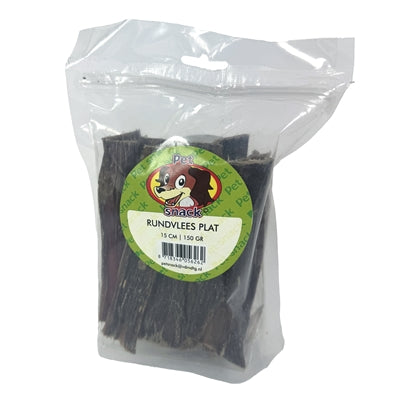 Petsnack rundvlees plat