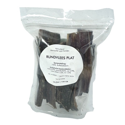 Petsnack rundvlees plat