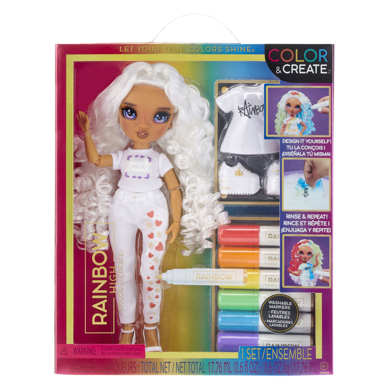 Load image into Gallery viewer, Rainbow high Rainbow High Color Create Fashion Modepop Paars
