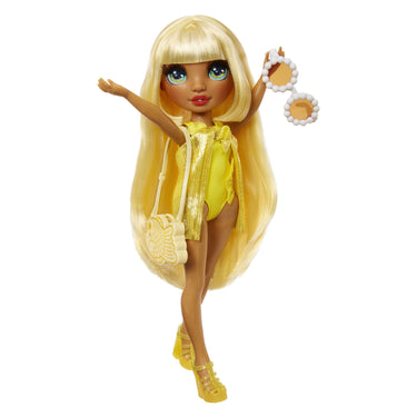 Rainbow high swim style-modepop - 28 cm - sunny (geel)
