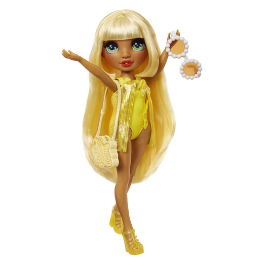 Rainbow high swim style-modepop - 28 cm - sunny (geel)
