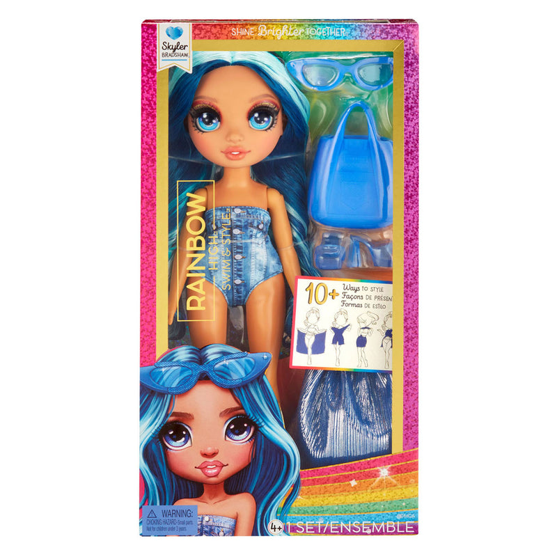Load image into Gallery viewer, Mga entertainment rainbow high swim style pop - skyler
