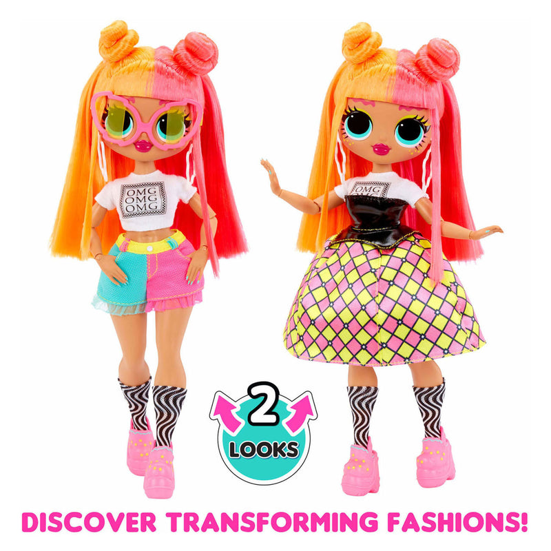 Load image into Gallery viewer, MGA Entertainment Surprise! O.M.G. HoS Neonlicious
