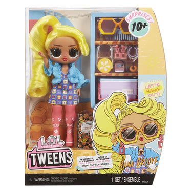 L.o.l. surprise! tweens modepoppen - 16,5 cm - hana groove