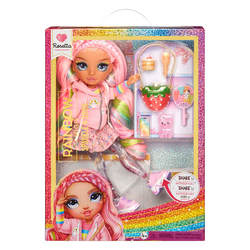 Load image into Gallery viewer, Mga entertainment rainbow high sparkle shine modepop - rosetta
