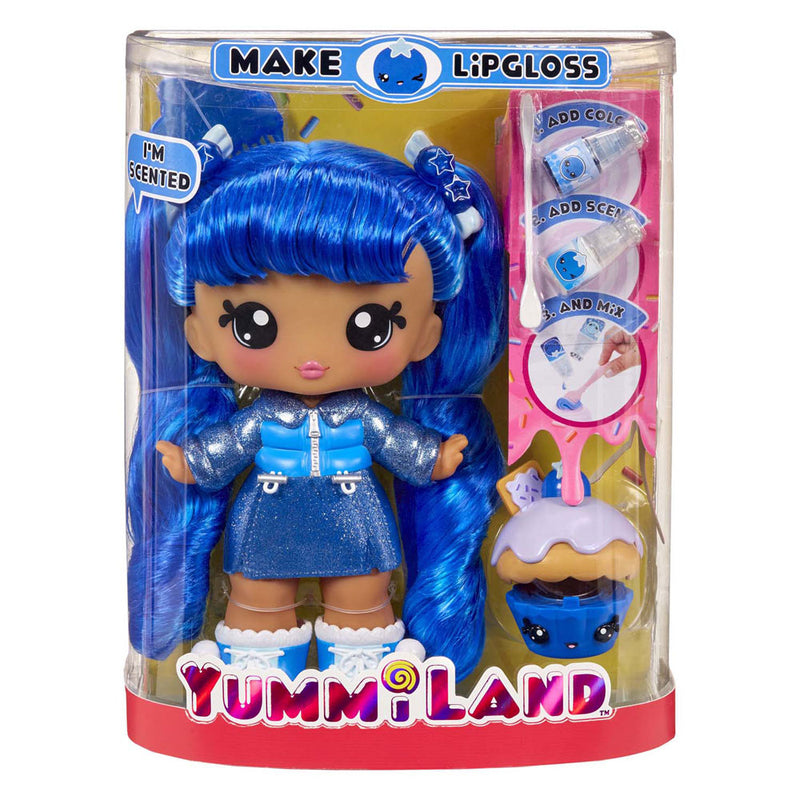 Load image into Gallery viewer, Mga entertainment yummiland grote pop + lipglossdiertje - rory blueberry
