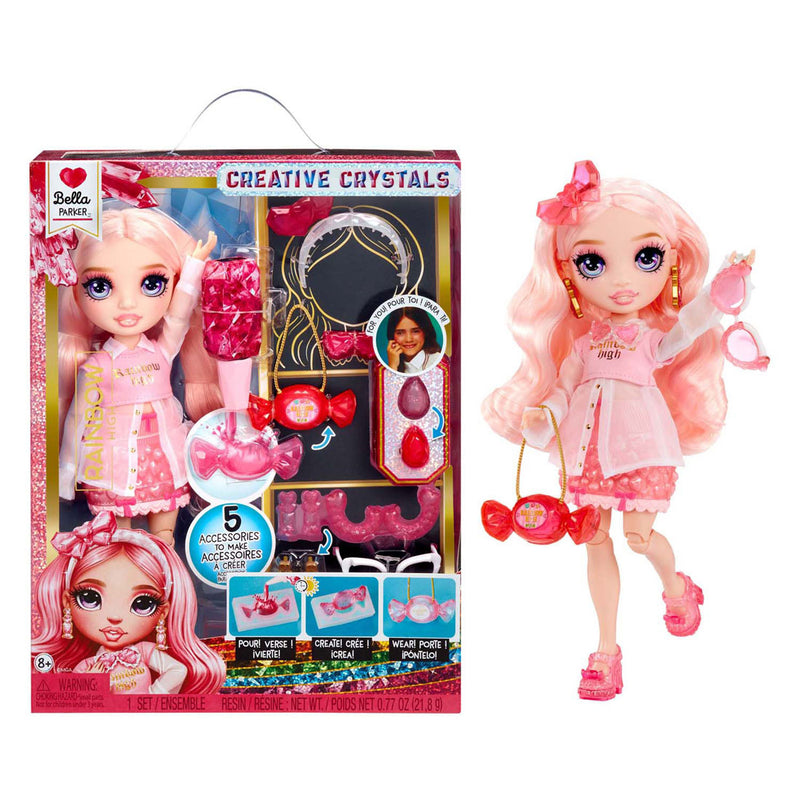 Load image into Gallery viewer, Mga entertainment rainbow high crystal fashion modepop - bella
