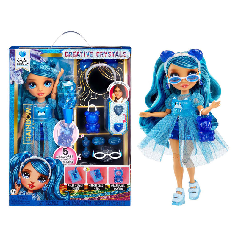 Load image into Gallery viewer, Mga entertainment rainbow high crystal fashion modepop - skyler
