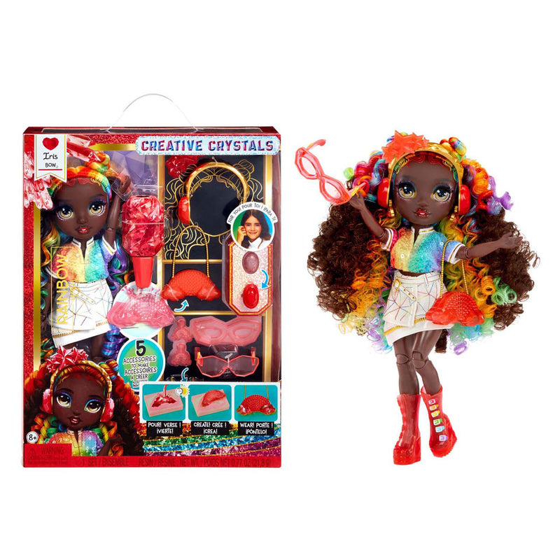Load image into Gallery viewer, Mga entertainment rainbow high crystal fashion modepop - rainbow
