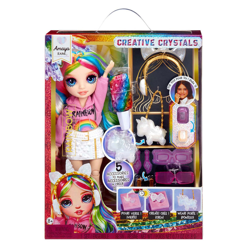 Load image into Gallery viewer, Mga entertainment rainbow high crystal fashion modepop - amaya
